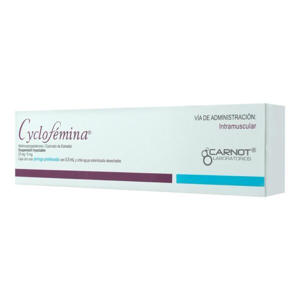 Cyclofemina 25/5Mg Jga Pre 5Ml
